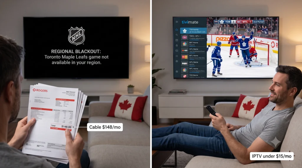 why canadian choose iptv